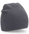 BB44R B44R Beechfield Recycled Original Pull-On Beanie Graphite Grey colour image
